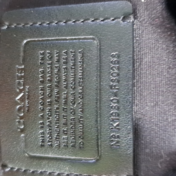 COACH HALLIE Black Leather Shoulder Bag with Gourgous SILVER HARDWARE EXCELLENT - Picture 10 of 11